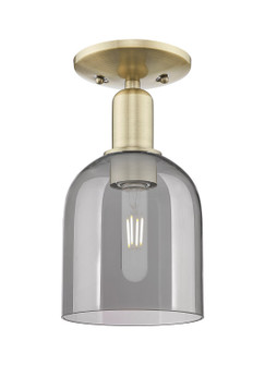 Arcadia One Light Semi-Flush Mount in Antique Brass (405|716-1C-AB-G558-6SM)