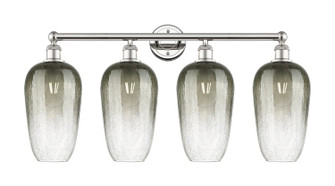 Edison Four Light Bath Vanity in Polished Nickel (405|616-4W-PN-G484-7SL)