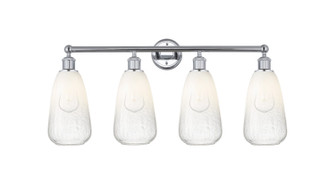 Edison Four Light Bath Vanity in Polished Chrome (405|616-4W-PC-G480-6OP)