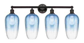 Edison Four Light Bath Vanity in Oil Rubbed Bronze (405|616-4W-OB-G484-7SB)