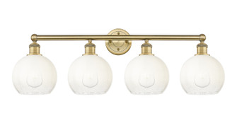 Edison Four Light Bath Vanity in Brushed Brass (405|616-4W-BB-G483-8OP)