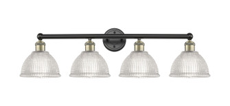Edison Four Light Bath Vanity in Black Antique Brass (405|616-4W-BAB-G422)