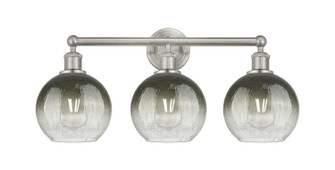 Edison Three Light Bath Vanity in Brushed Satin Nickel (405|616-3W-SN-G483-8SL)