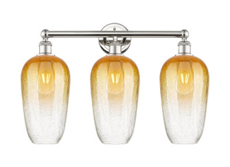Edison Three Light Bath Vanity in Polished Nickel (405|616-3W-PN-G484-7AM)