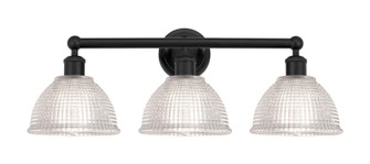 Edison Three Light Bath Vanity in Matte Black (405|616-3W-BK-G422)