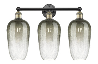 Edison Three Light Bath Vanity in Black Antique Brass (405|616-3W-BAB-G484-7SL)