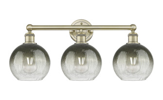 Edison Three Light Bath Vanity in Antique Brass (405|616-3W-AB-G483-8SL)