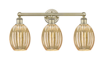 Edison Three Light Bath Vanity in Antique Brass (405|616-3W-AB-G459-6ME)