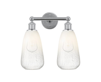 Edison Two Light Bath Vanity in Polished Chrome (405|616-2W-PC-G480-6OP)