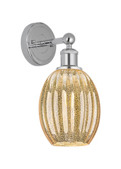 Edison One Light Wall Sconce in Polished Chrome (405|616-1W-PC-G459-6ME)