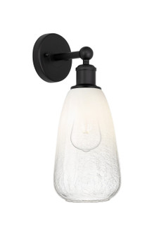 Edison One Light Wall Sconce in Matte Black (405|616-1W-BK-G480-6OP)