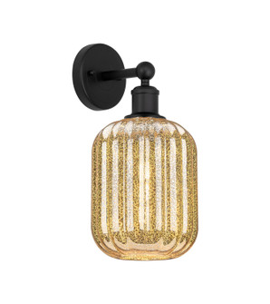 Edison One Light Wall Sconce in Matte Black (405|616-1W-BK-G460-7ME)