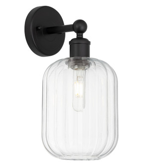 Edison One Light Wall Sconce in Matte Black (405|616-1W-BK-G460-7CL)