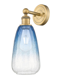 Edison One Light Wall Sconce in Brushed Brass (405|616-1W-BB-G480-6SB)