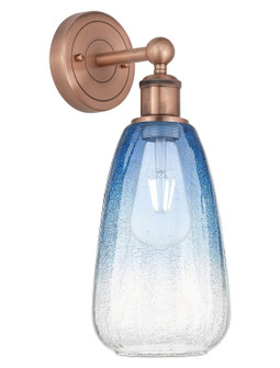 Edison One Light Wall Sconce in Antique Copper (405|616-1W-AC-G480-6SB)
