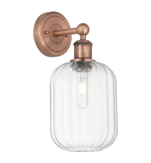 Edison One Light Wall Sconce in Antique Copper (405|616-1W-AC-G460-7CL)
