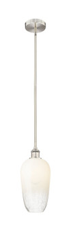 Edison One Light Mini Pendant in Brushed Satin Nickel (405|616-1S-SN-G484-7OP)
