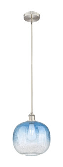 Edison One Light Mini Pendant in Brushed Satin Nickel (405|616-1S-SN-G481-10SB)