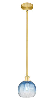 Edison One Light Mini Pendant in Satin Gold (405|616-1S-SG-G483-8SB)
