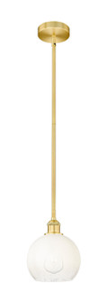 Edison One Light Mini Pendant in Satin Gold (405|616-1S-SG-G483-8OP)