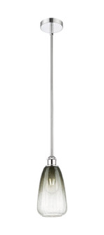 Edison One Light Mini Pendant in Polished Chrome (405|616-1S-PC-G480-6SL)