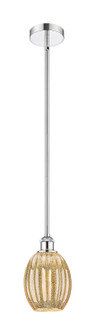 Edison One Light Mini Pendant in Polished Chrome (405|616-1S-PC-G459-6ME)