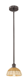 Edison One Light Mini Pendant in Oil Rubbed Bronze (405|616-1S-OB-NBD2-75-NAT)