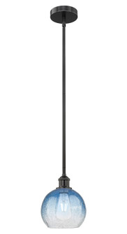 Edison One Light Mini Pendant in Matte Black (405|616-1S-BK-G483-8SB)