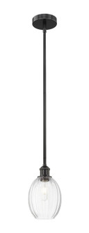 Edison One Light Mini Pendant in Matte Black (405|616-1S-BK-G459-6CL)