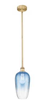 Edison One Light Mini Pendant in Brushed Brass (405|616-1S-BB-G484-7SB)