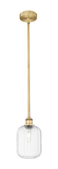 Edison One Light Mini Pendant in Brushed Brass (405|616-1S-BB-G460-7CL)