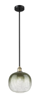 Edison One Light Mini Pendant in Black Antique Brass (405|616-1S-BAB-G481-10SL)