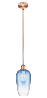 Edison One Light Mini Pendant in Antique Copper (405|616-1S-AC-G484-7SB)