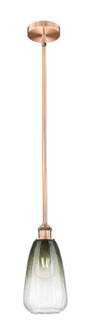 Edison One Light Mini Pendant in Antique Copper (405|616-1S-AC-G480-6SL)