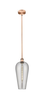 Edison One Light Mini Pendant in Antique Copper (405|616-1S-AC-G456-8SM)