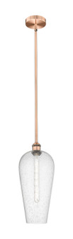 Edison One Light Mini Pendant in Antique Copper (405|616-1S-AC-G456-8SDY)
