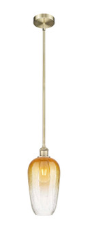 Edison One Light Mini Pendant in Antique Brass (405|616-1S-AB-G484-7AM)
