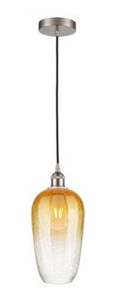 Edison One Light Mini Pendant in Brushed Satin Nickel (405|616-1P-SN-G484-7AM)