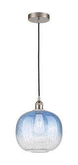 Edison One Light Mini Pendant in Brushed Satin Nickel (405|616-1P-SN-G481-10SB)