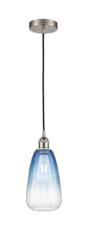 Edison One Light Mini Pendant in Brushed Satin Nickel (405|616-1P-SN-G480-6SB)