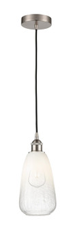 Edison One Light Mini Pendant in Brushed Satin Nickel (405|616-1P-SN-G480-6OP)