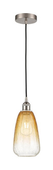 Edison One Light Mini Pendant in Brushed Satin Nickel (405|616-1P-SN-G480-6AM)