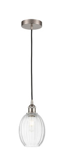 Edison One Light Mini Pendant in Brushed Satin Nickel (405|616-1P-SN-G459-6CL)