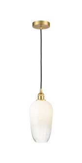 Edison One Light Mini Pendant in Satin Gold (405|616-1P-SG-G484-7OP)