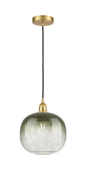 Edison One Light Mini Pendant in Satin Gold (405|616-1P-SG-G481-10SL)