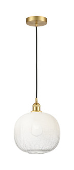 Edison One Light Mini Pendant in Satin Gold (405|616-1P-SG-G481-10OP)