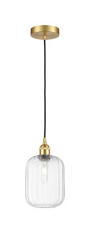 Edison One Light Mini Pendant in Satin Gold (405|616-1P-SG-G460-7CL)