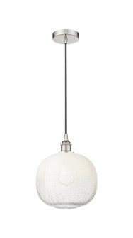Edison One Light Mini Pendant in Polished Nickel (405|616-1P-PN-G481-10OP)