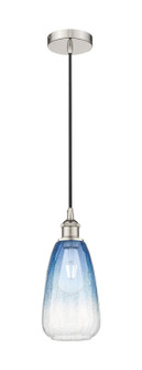 Edison One Light Mini Pendant in Polished Nickel (405|616-1P-PN-G480-6SB)