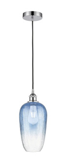 Edison One Light Mini Pendant in Polished Chrome (405|616-1P-PC-G484-7SB)
